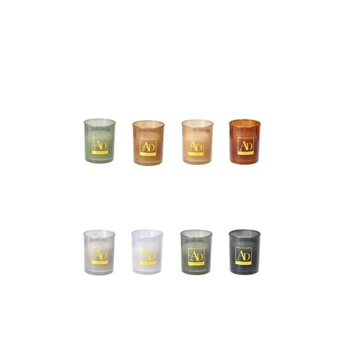 CANDELA PROFVAS VETRO 8COLORI